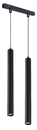 Трековый магнитный светильник iLedex Vision SMART 4822-008-H300-20W-24DG-BK