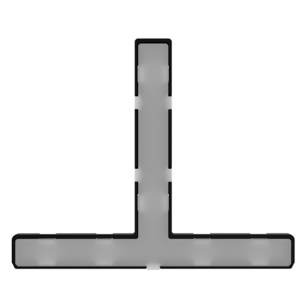 Модуль подсветки клавиш выключателя/переключателя одноклавишного Voltum S70 VLS080301