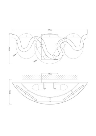 Бра Moderli Caribbean V7073-2W