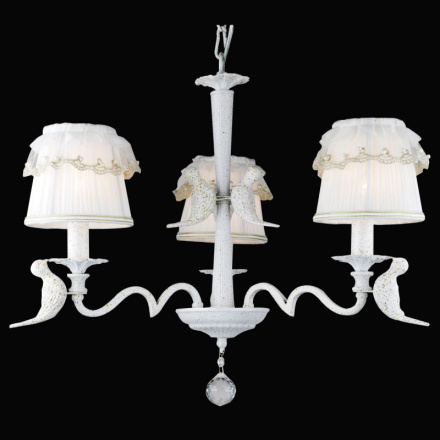 Подвесная люстра Natali Kovaltseva ORIOLE 70011-3C WHITE GOLD