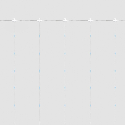 Светодиодная гирлянда Feron Занавес USB разноцветная без мерцания CL591 41640