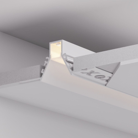 Алюминиевый профиль Arlight COMFORT10-V-FANTOM-2000 WHITE 052538