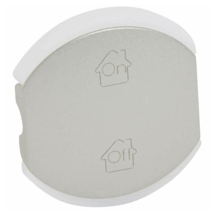 Клавиша Legrand Celiane GEN/ON/OFF титановая 068458