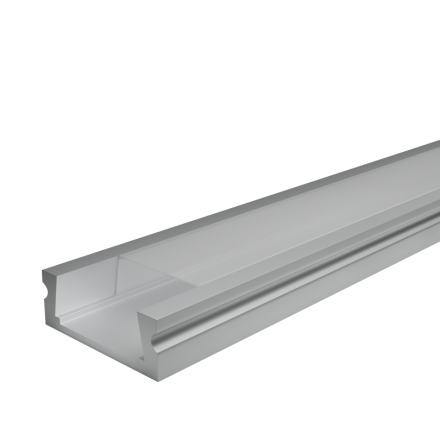 Профиль алюминиевый накладной Wolta WAP-S-24/6/2000-A