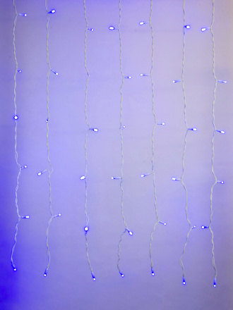 Уличная светодиодная гирлянда (UL-00001358) Uniel занавес 220V синий ULD-C2030-240/TWK BLUE IP67