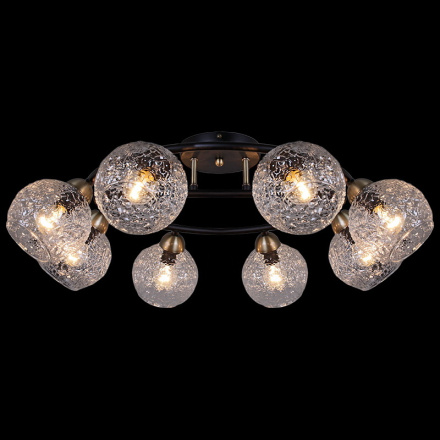 Люстра на штанге Illumico IL0296-8CSQ-79 BK AB