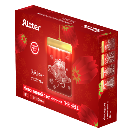 Светодиодный светильник на батарейках Ritter Christmas 29202 9