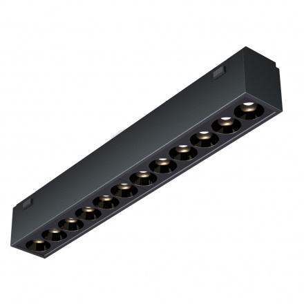 Трековый магнитный светильник iLedex Vision48-25 SMART 4825-039-L197-12W-36DG-BK