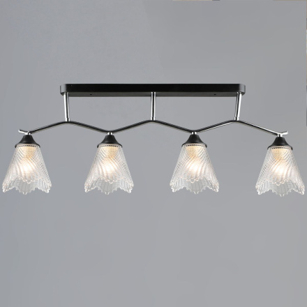 Потолочная люстра Reluce 77320-0.3-04 CH+BK