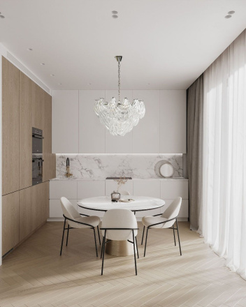 Подвесная люстра DeLight Collection BRCH9136 nickel