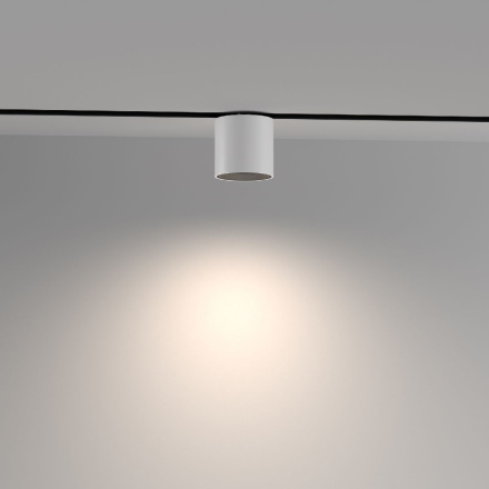 Трековый магнитный светильник Maytoni Alfa S TR132-4-7W-DS-W