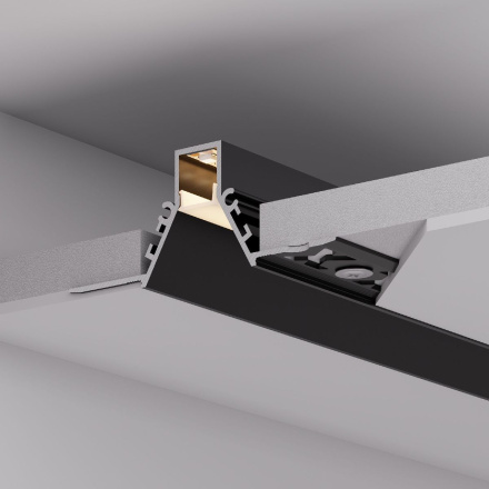 Алюминиевый профиль Arlight COMFORT10-V-FANTOM-2000 BLACK 052541