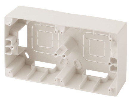 Коробка для накладного монтажа на 2 поста Эра 12-6102-02 Б0043171