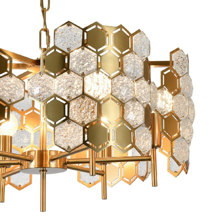 Подвесная люстра Indigo Delizia 12047/6P Brass V000571