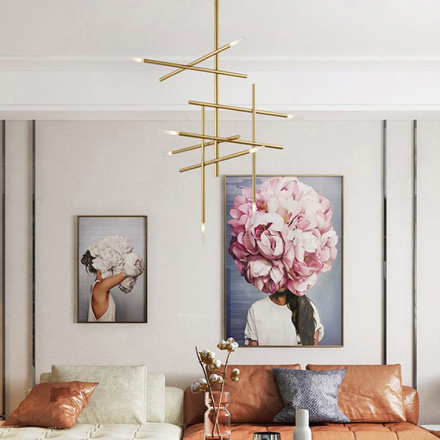 Люстра на штанге ImperiumLoft Traverse 207814-26