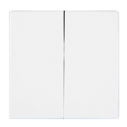 Клавиша для выключателя двухклавишного JUNG EcoProfi EP495WW