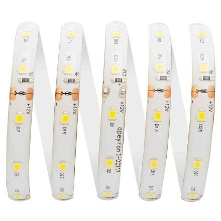 Светодиодная лента Apeyron 12В СТ 4,8Вт/м smd3528, 60д/м IP65 280Лм/м 5м 3000К 00-09