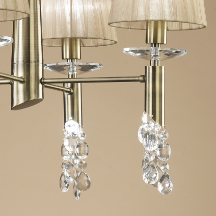 Подвесная люстра Mantra Tiffany Bronze 3872