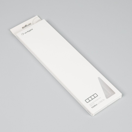 Рамка на 4 поста пластиковая Arlight FRM-PERIO-PL-4-BK 049759