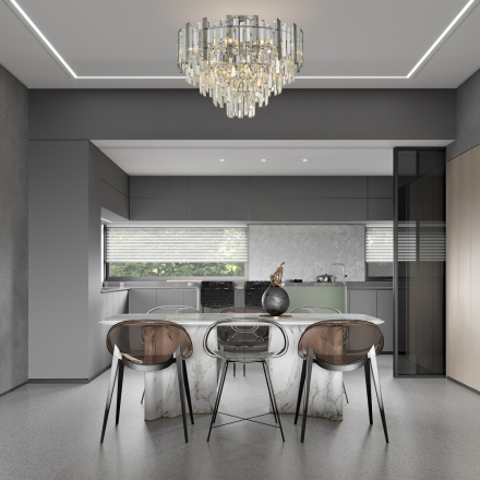 Потолочная люстра Arte Milano Sorrento 374409/9/60/570 CR