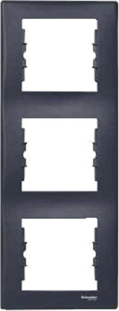 Рамка 3-постовая вертикальная Schneider Electric Sedna SDN5801370