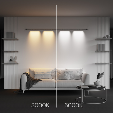 Трековый светильник Maytoni Points C101CL-L1000-24W3-6K-B