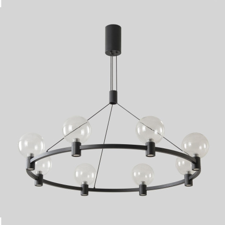 Подвесная люстра Crystal Lux DUET SP56W LED BLACK