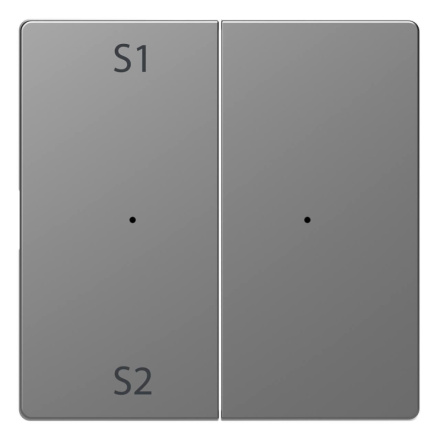 Клавиша двойная Schneider Electric Merten D-Life MTN5226-6036