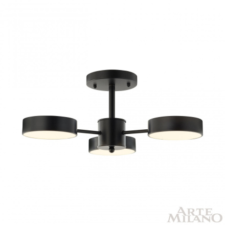 Люстра на штанге Arte Milano Ferrara 250906/3B Bk