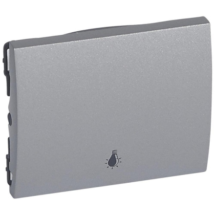 Лицевая панель Legrand Galea Life выключателя Лампа алюминий 771344