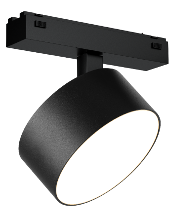 Трековый магнитный светильник iLedex Vision 4825-047-D120-15W-110DG-4000K-BK