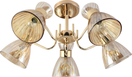 Люстра Rivoli Victoria 9183-305 5хЕ27 60 Вт модерн
