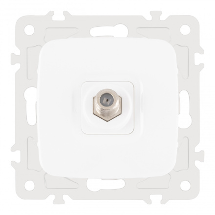 Розетка спутниковая SAT TV Arte Milano 205.42-1.white