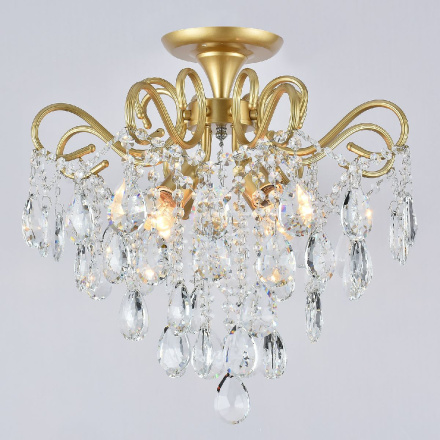 Потолочная люстра Reluce 04066-0.3-04 MATT GOLD+CR