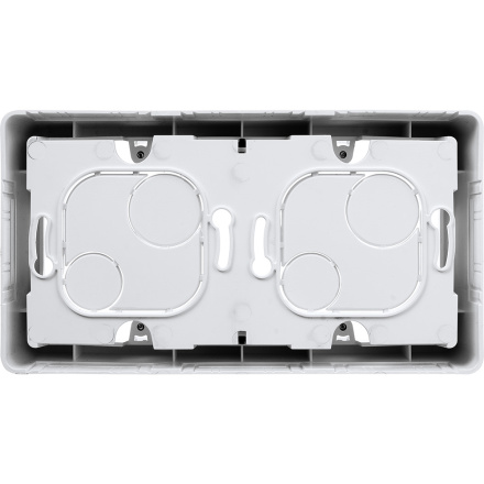 Коробка для накладного монтажа на 2 поста Legrand Inspiria 673990
