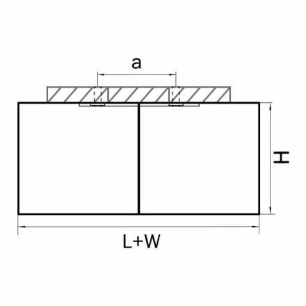 Потолочный светодиодный светильник Lightstar Monocco 052327