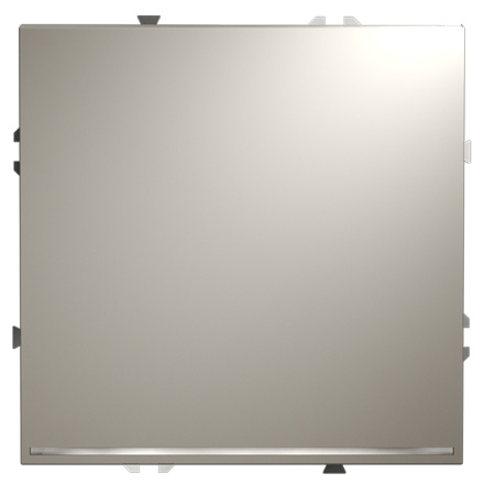 Проходной переключатель одноклавишный с подсветкой Voltum S70 VLS010403 (кашемир)