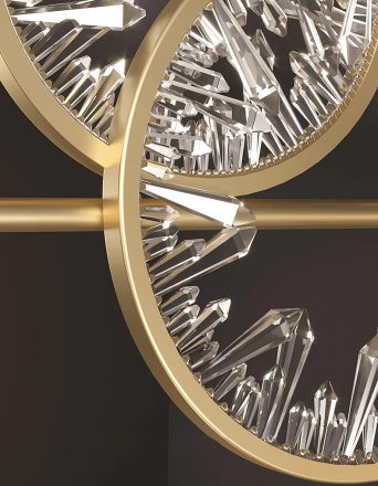 Подвесная люстра Delight Collection XD-120B gold