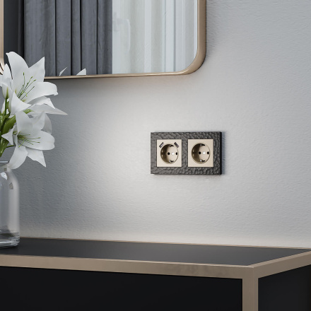 Розетка с заземлением Werkel шампань W1171011 4690389157363 a050867