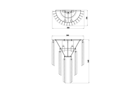 Настенный светильник Garda Decor 20MB3399-2