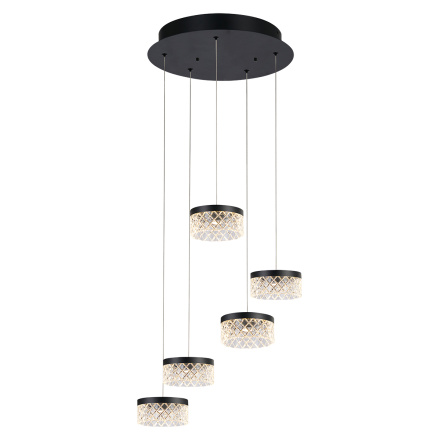 Подвесной светильник Delight Collection MD21020075 MD21020075-5A matt black