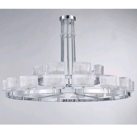 Подвесная люстра Newport 4338+16/C gold М0062174