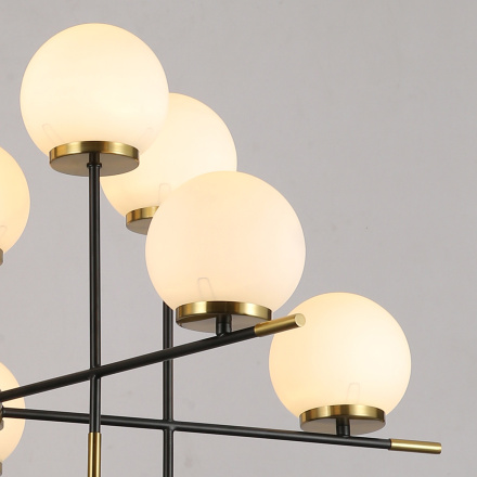 Люстра на штанге Illumico IL0059-10P-79 BK COP