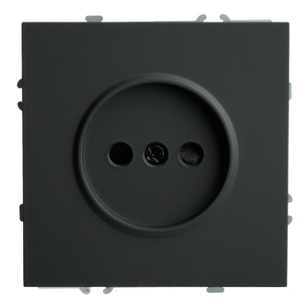 Розетка 1-местная б/з с защитной шторкой Stekker Эмили RST16-5109-05ZK 50250