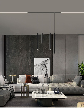 Трековый магнитный светильник iLedex Vision SMART 4822-009-H400-10W-24DG-BK