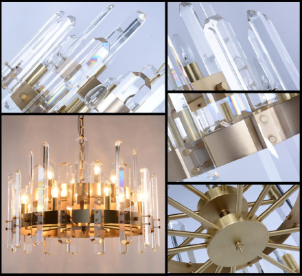 Подвесная люстра Delight Collection Bonnington BRCH9058