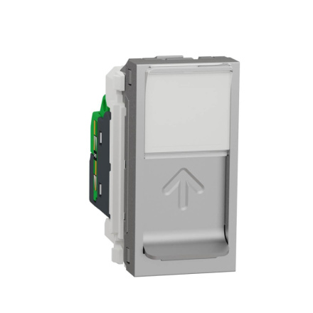 Розетка компьютерная RJ45 Schneider Electric Unica Modular Cat. 6 UTP NU341430