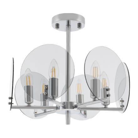 Люстра на штанге Arte Milano Sorrento 379309/6/390 CR