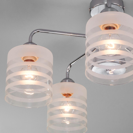 Потолочная люстра Eurosvet Essence 30176/5 хром