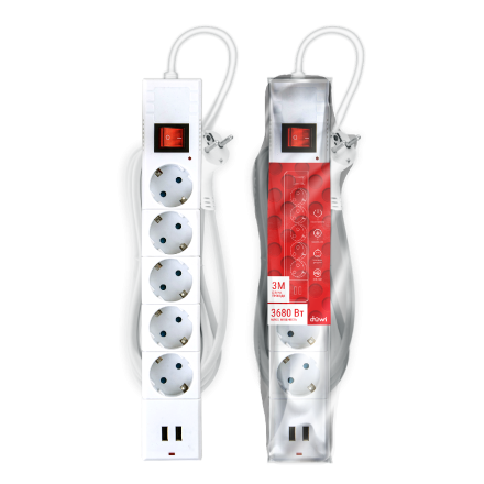 Удлинитель Duwi 32078 4